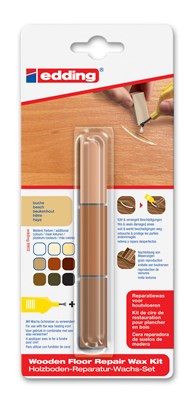 edding 8902 Holzboden-Reparatur-Wachs-Set buche (Art.-Nr.: 4-8902-1-4608)