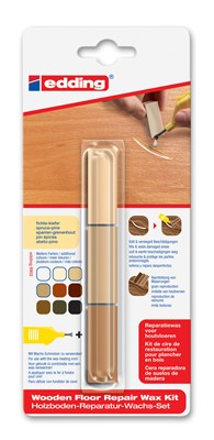 edding 8902 Holzboden-Reparatur-Wachs-Set fichte-kiefer (Art.-Nr.: 4-8902-1-4609)
