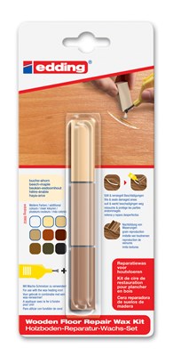 edding 8902 Holzboden-Reparatur-Wachs-Set buche-ahorn (Art.-Nr.: 4-8902-1-4611)