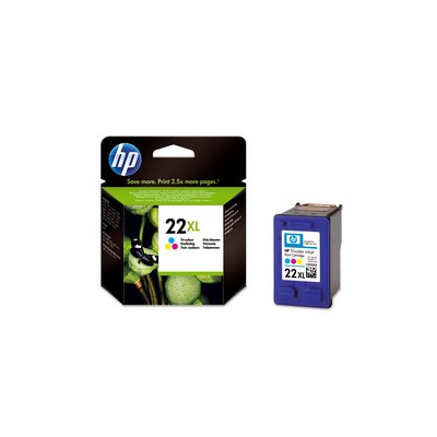 HP 22XL Druckerpatrone, dreifarbig (Art.-Nr.: C9352C)