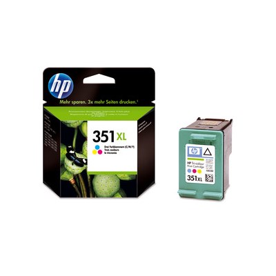 HP 351XL Tintenpatrone color mit hoher Füllmenge (Art.-Nr.: CB338E)