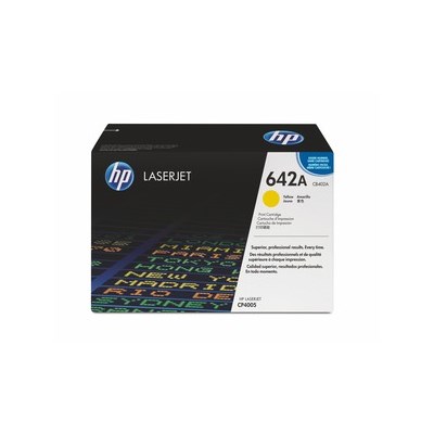 HP 642A Color LaserJet Druckkassette yellow mit ColorSphere Toner (Art.-Nr.: CB402A)