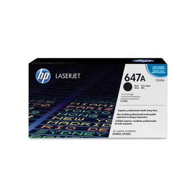 HP 647A Tonerkassette, schwarz (Art.-Nr.: CE260A)