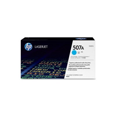HP 507A Tonerkassette, cyan (Art.-Nr.: CE401A)