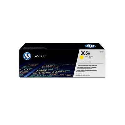 HP 305A Tonerkassette, gelb (Art.-Nr.: CE412A)