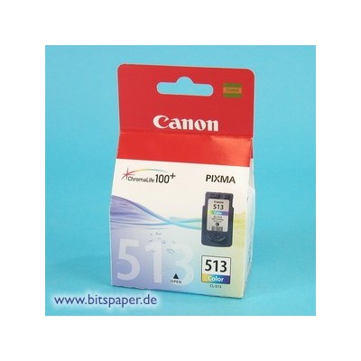 Canon Tintenpatrone, 3 farbig (Art.-Nr.: CL-513)