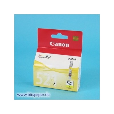 Canon Tintenpatrone yellow (Art.-Nr.: CLI-521Y)