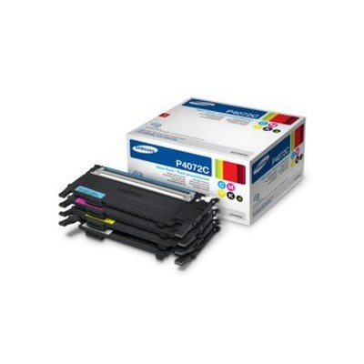 Samsung 4er-Pack Tonerkartuschen, schwarz und 3-farbig (Art.-Nr.: CLT-P4072C)