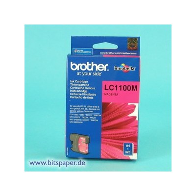 Brother Tintenpatrone magenta (Art.-Nr.: LC1100M)