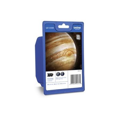 Brother Tintenpatronen schwarz, Twin-Pack (Art.-Nr.: LC-1240BKBP2)