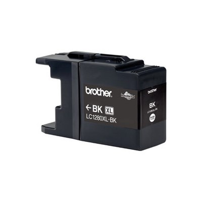 Brother Tintenpatrone schwarz, Extra hohe Füllmenge (Art.-Nr.: LC-1280XLBK)