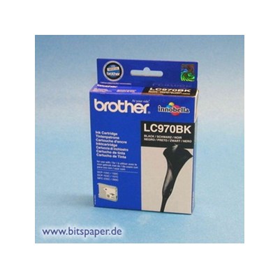 Brother Tintenpatrone schwarz (Art.-Nr.: LC970BK)