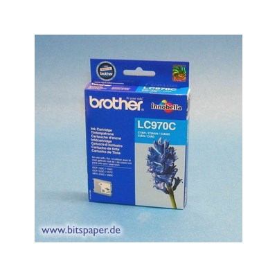 Brother Tintenpatrone cyan (Art.-Nr.: LC970C)