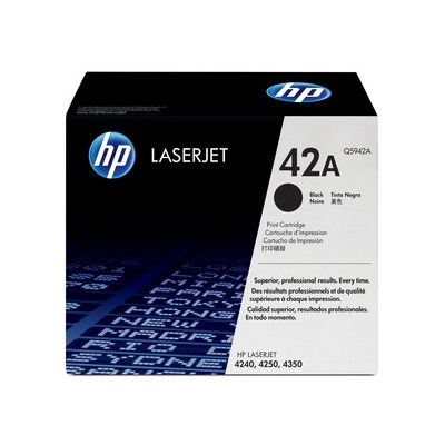 HP 42A smart print cartridge schwarz (Art.-Nr.: Q5942A)