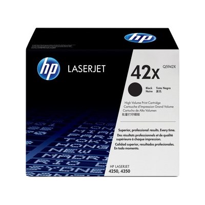 HP 42X smart print cartridge schwarz (Art.-Nr.: Q5942X)