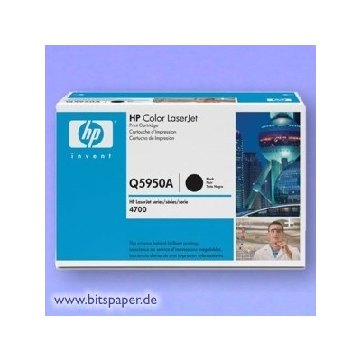 HP 643A Color LaserJet Druckkassette schwarz (Art.-Nr.: Q5950A)