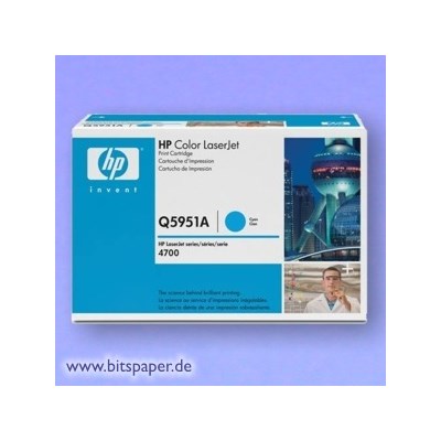 HP 643A Color LaserJet Druckkassette cyan (Art.-Nr.: Q5951A)