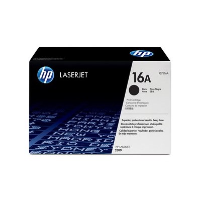 HP 16A Tonerkassette, schwarz (Art.-Nr.: Q7516A)