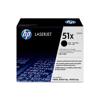 HP 51X Toner schwarz (Art.-Nr.: Q7551X)