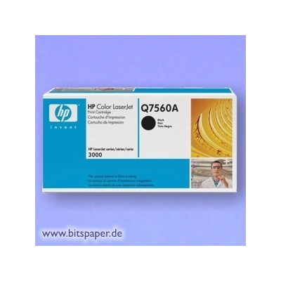 HP 314A Color LaserJet Druckkassette schwarz (Art.-Nr.: Q7560A)