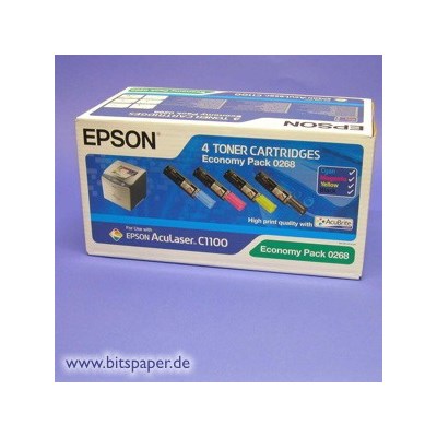 Epson Tonerset für AcuLaser C1100 Serie (Art.-Nr.: C13S050268)