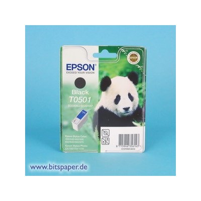 Epson Tintenpatrone schwarz (Art.-Nr.: T050140 T0501)