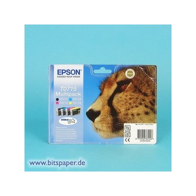Epson DURABrite Ultra Tintenpatronen 4er Pack T0711-T0714 (Art.-Nr.: C13T07154012)