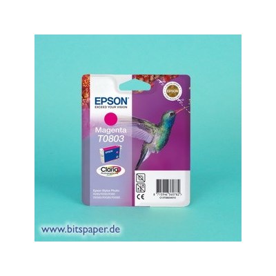 Epson Claria Photographic Ink Tintenpatrone magenta (Art.-Nr.: T0803)