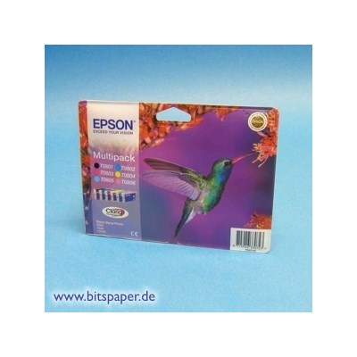 Epson Claria Photographic Ink Tintenpatronen 6er Pack, T080x (Art.-Nr.: T080740)