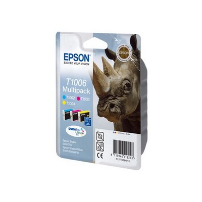 Epson Tintenpatronen, cyan, magenta, yellow (Art.-Nr.: T10064010)