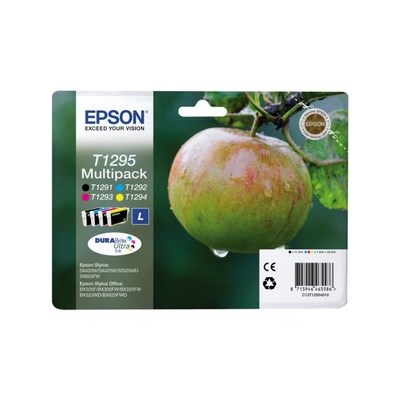 Epson Tintenpatronen Multipack T1291, T1292, T1293, T1294 (Art.-Nr.: C13T12954012)