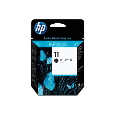 HP 11 Druckkopf, schwarz, mit langer Lebensdauer (Art.-Nr.: c4810ae)